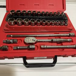 Snapon Socket Sets And Ratchet Set