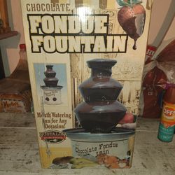 Chocolate Foundue Fountain