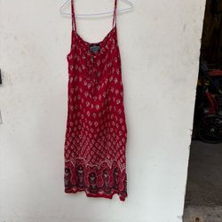 Red Angie Dress Size Small