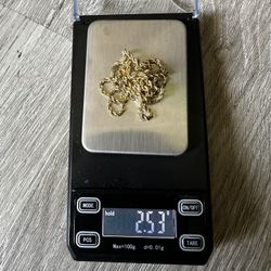 14K Gold Rope Chain