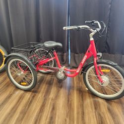 New Electric E-trike Tricycle Etrike 3 Wheels Ebike E-Bike Electric Bicycle 3 Wheelers 