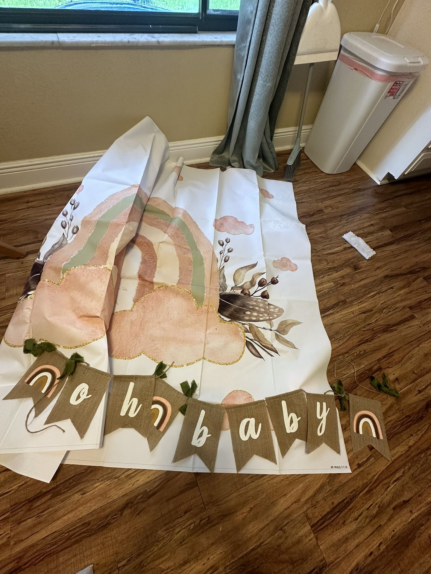 Baby Shower Backdrop