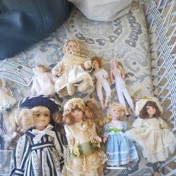 Antique Porcelain Dolls