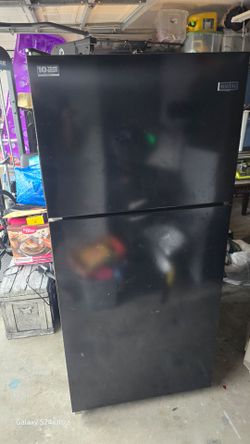 Black Maytag Fridge