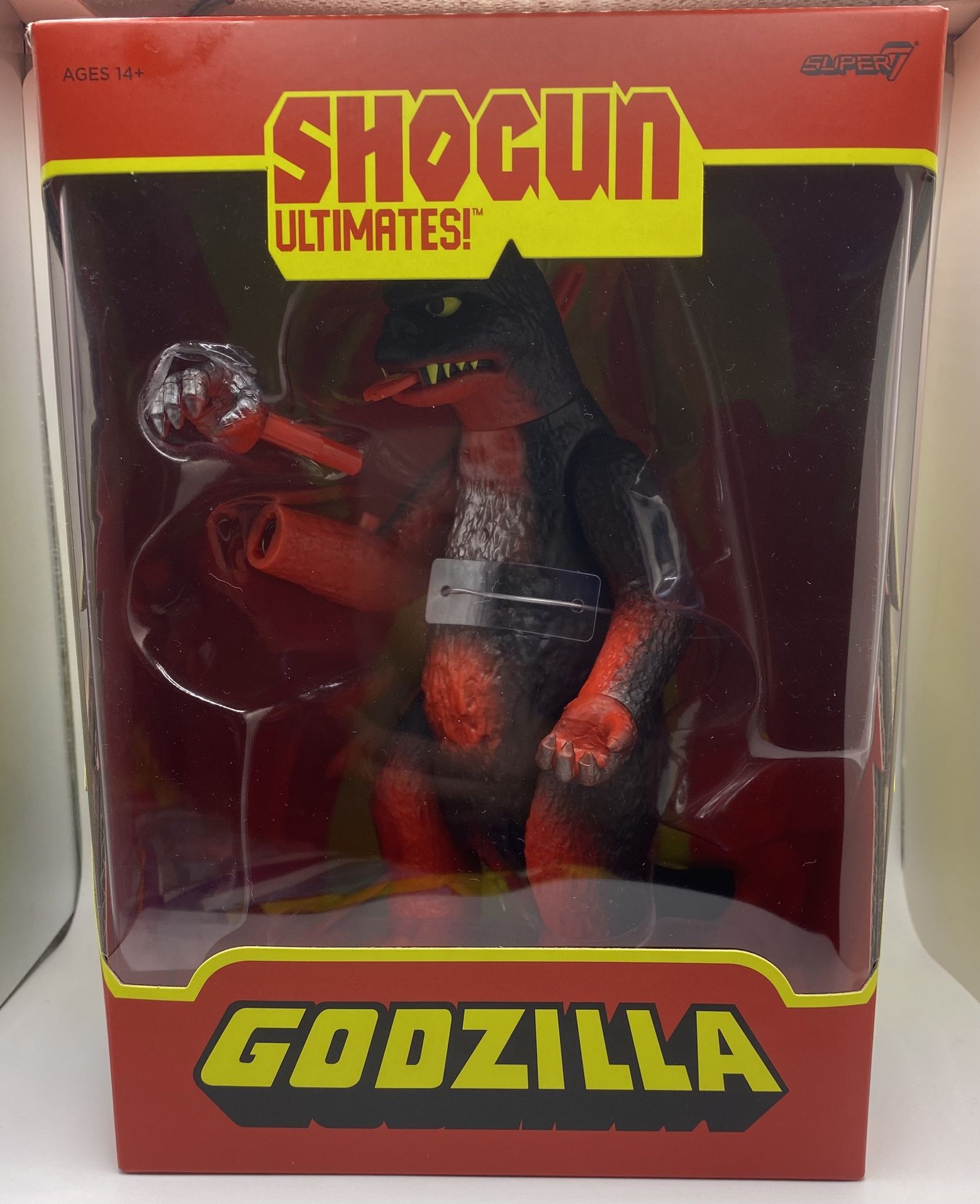 Super 7 Ultimates SHOGUN GODZILLA (Vintage Red) 8-Inch Action Figure -NEW