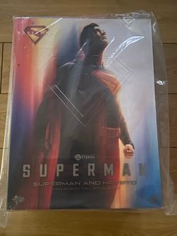 Hot Toys Superman and Krypto Figure