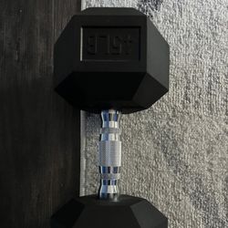 45lbs CAP Barbell Coated Hex Dumbbell Weight