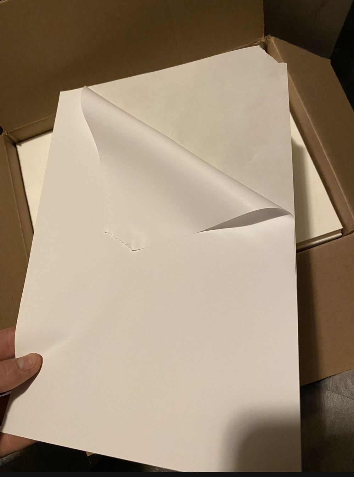 Inkjet Heat Transfer Paper. 100 Sheet Bundles, 8” x 11” Sheets 