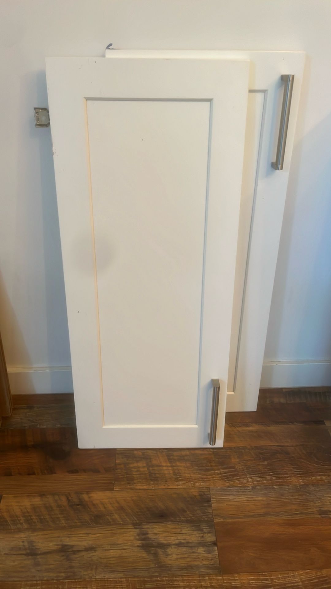 36 x 12 x 30 White Kitchen - Laundry - Garage Shelf 2 Doors too