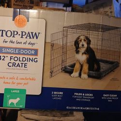TOP DIGGITY DOG METAL CRATE FOR MUCH LESS!