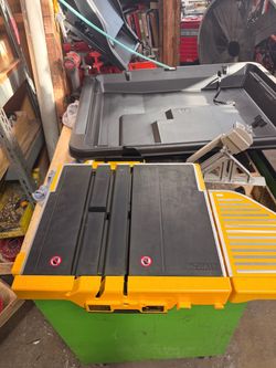 Dewalt tilesaw cart