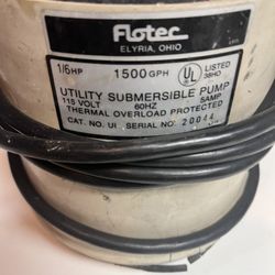 Flotec submersible pump