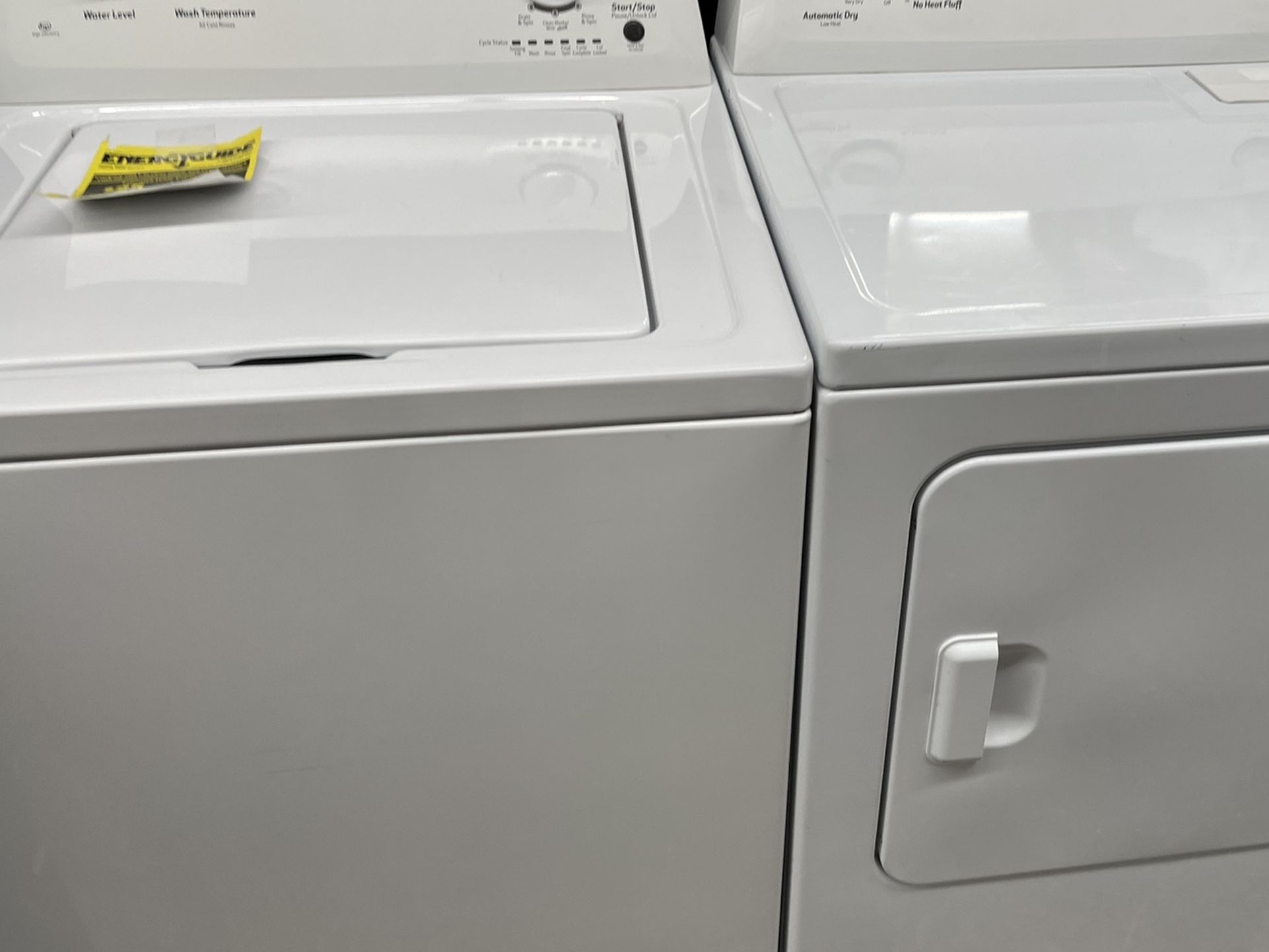 Roper Washer And Dryer Set In White New Open Box