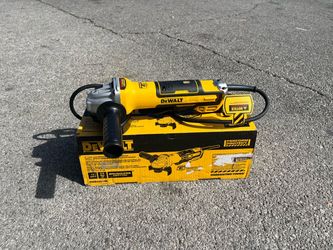 Dewalt 5” Brushless Small Angle Grinder with Kickback Brake