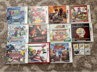 Nintendo 3ds games 20 each