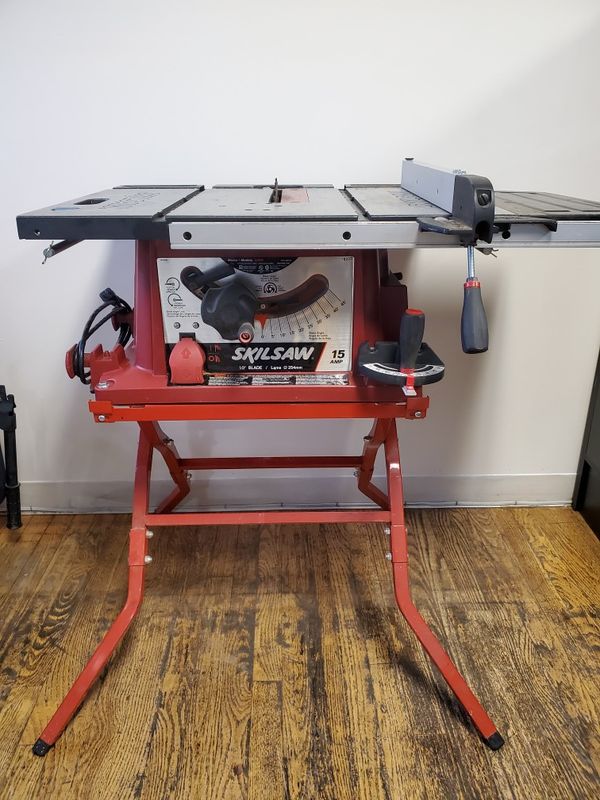 SKIL SAW 3400 10" TABLE SAW WITH STAND for Sale in Lakewood, CO OfferUp