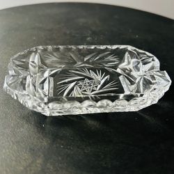 Crystal ashtray small rectangle “Unique Vintage”