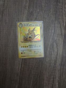 Pikachu card