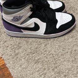 Jordan 1 Mid Purple Size 10
