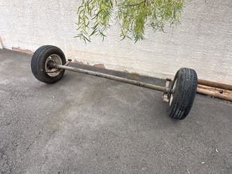 Trailer Axle - Tires - Wheels