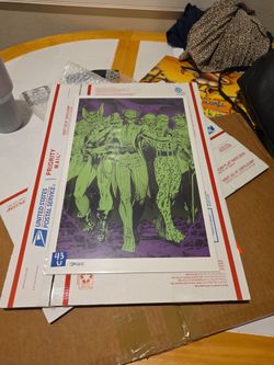 Jim Lee 1970's Variant Art Print - Joker and Friends