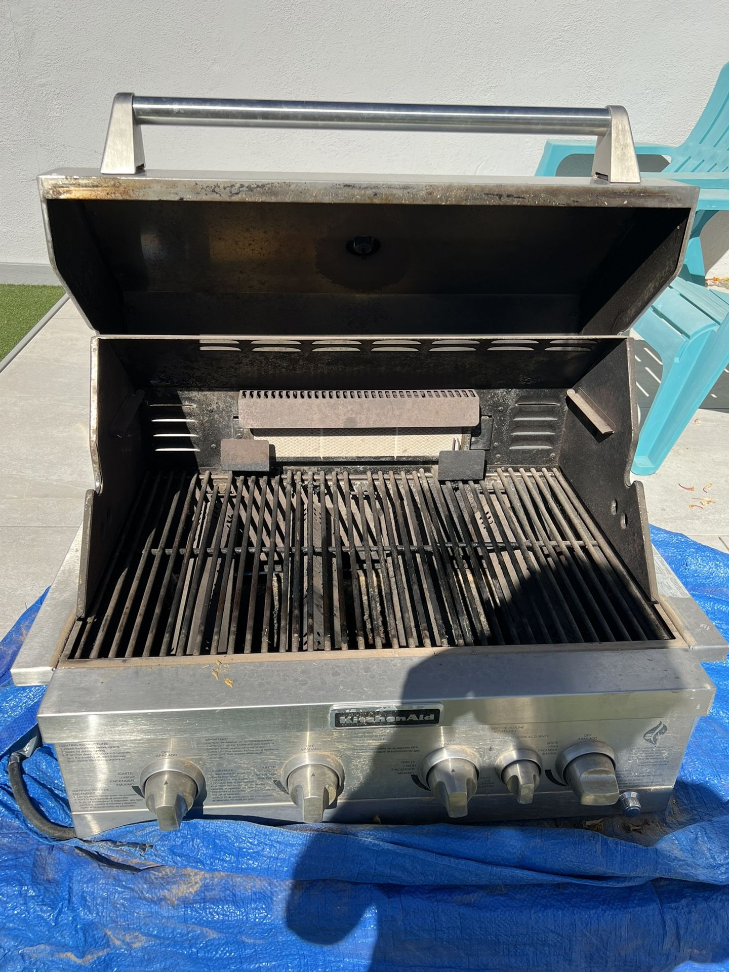 Kitchenaid built in Grill Bbq for Sale in Scottsdale, AZ OfferUp