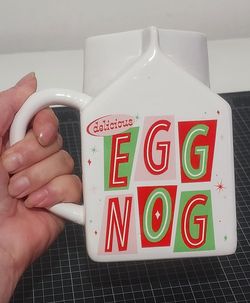 Christmas Novelty Mug-Egg Nog BNWT