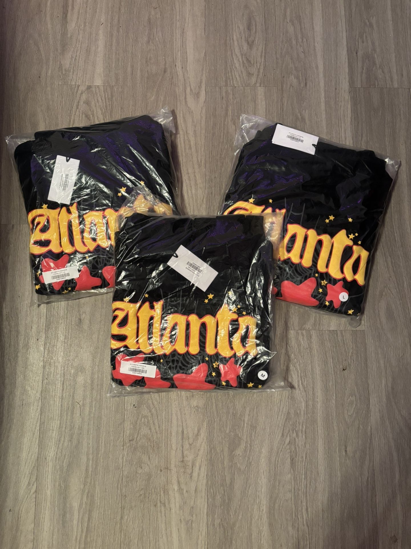 Black Atlanta Sp5der Hoodie