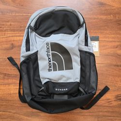 The North Face NWT Sunder Backpack Gray/Black (32L)