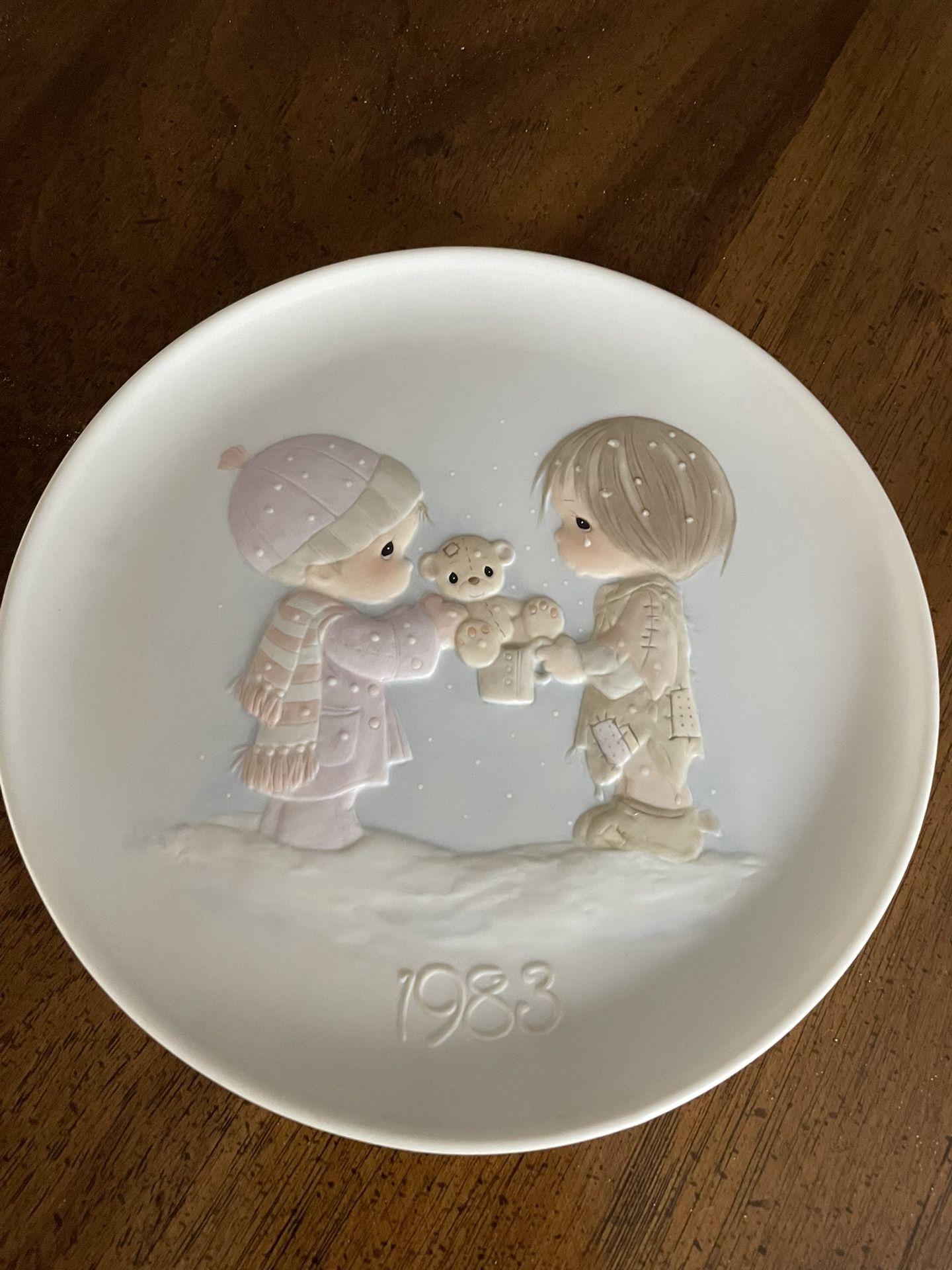 Approx. 8.5” Wide 1983 Precious Moments Plate