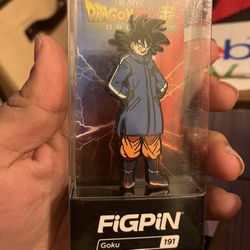 Goku Fig Pin
