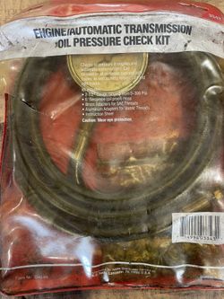 Snap On Trans / Oil Press Set