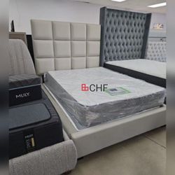 Eastern King  / Queen Size Bed Frame  - Mattress Sold Separately 