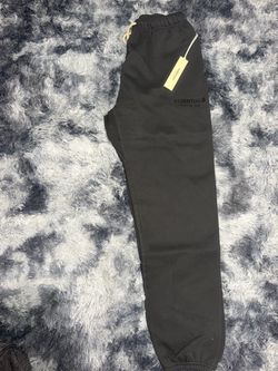 Jet black sweats size S