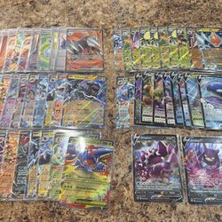 52 Pokemon Card Lot EX, Full Art and V