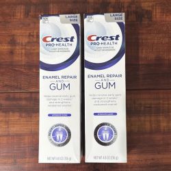 Crest Pro-Health ENAMEL and GUM Repair, Advanced WHITENING Fluoride Toothpaste For Anticavity And Antigingivitis: Large Size; 4.8 oz (2 For $10)