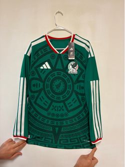MEXICO 26 HOME AUTHENTIC LONG SLEEVE JERSEY