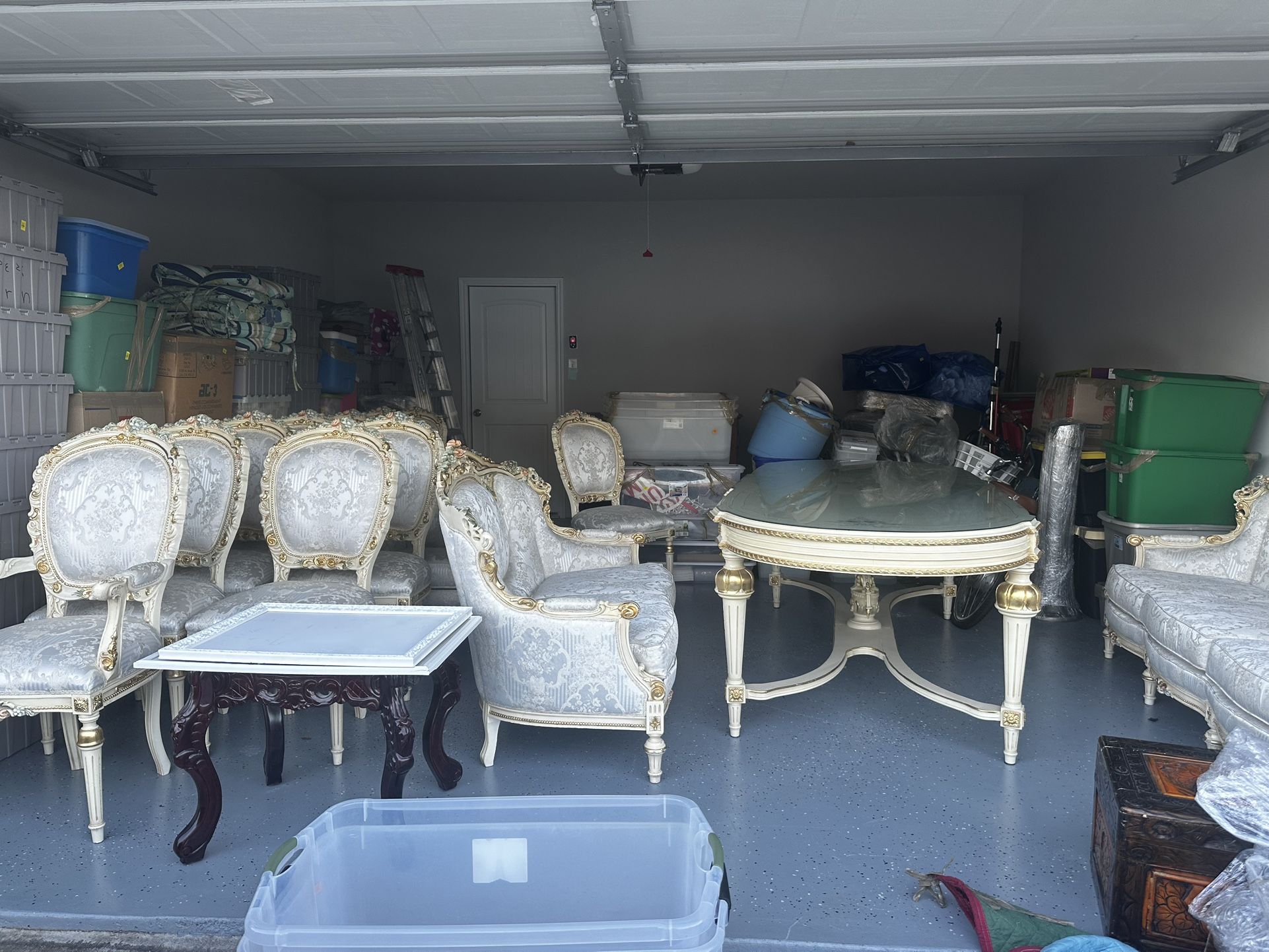 Antique White Italian Furniture