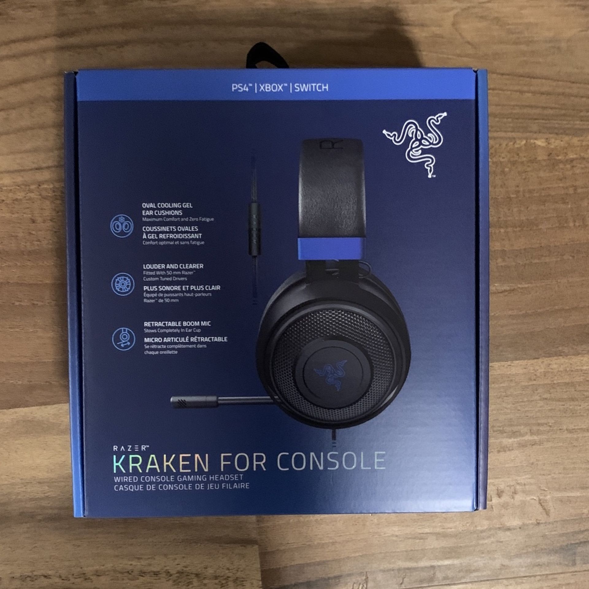 Sealed Xbox Pc PlayStation Switch Headset Kraken Razed