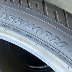 TESLA MODEL Y Tires 255/40/20 Goodyear F1 To (2 Tires) $100.00/ Each 