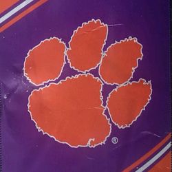 Clemson Tigers 40×60 Fleece Throw