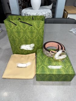 Mens g ucci belt GG