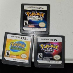 Lot Of 3 Nintendo DS Reproduction Games