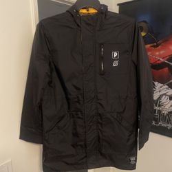 Primitive x Naruto Shippuden naruto Black Windbreaker Jacket -small
