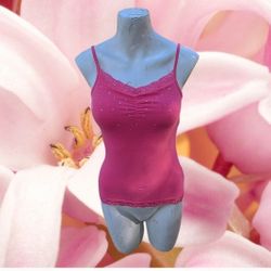 Women's (Junior's) Place Lace Detail Tank Top 