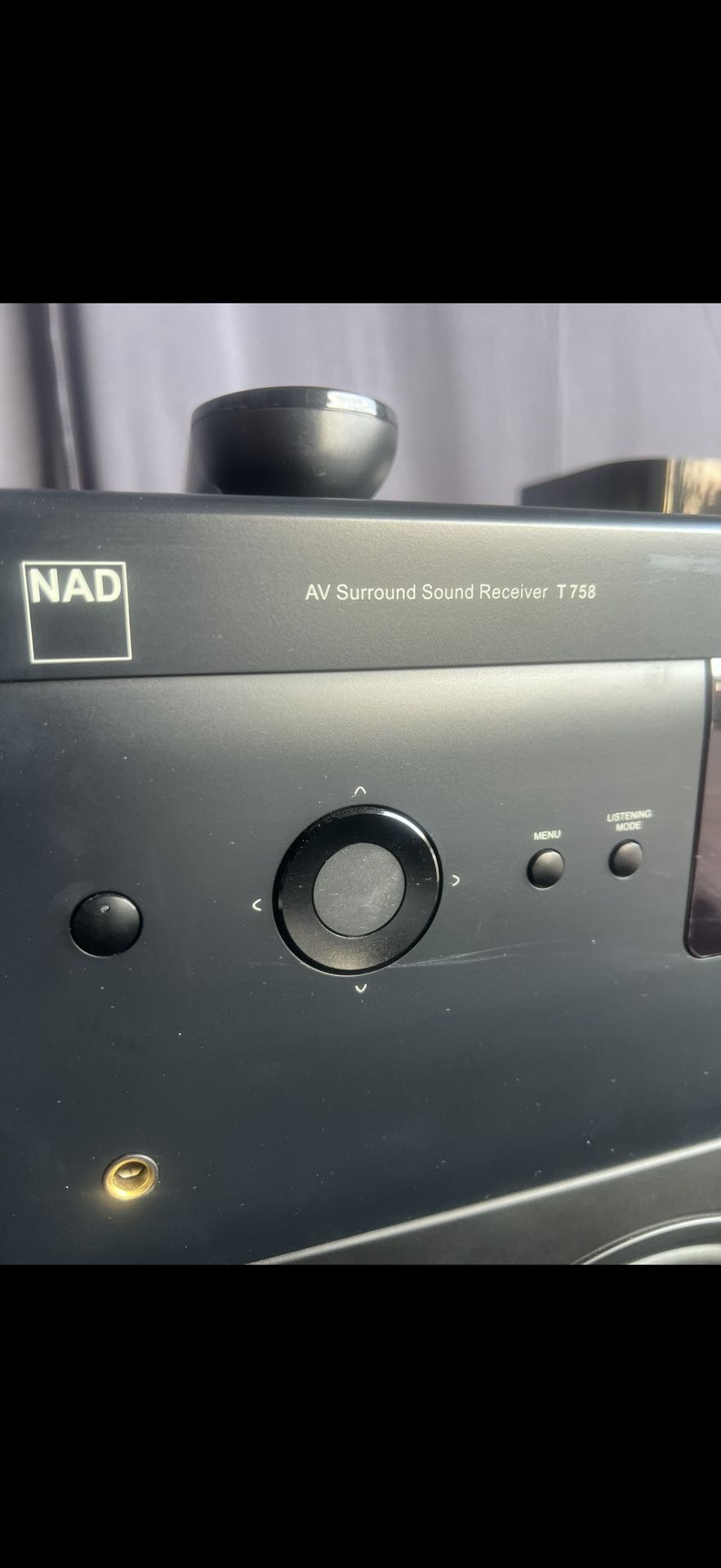NAD T758i W/dirac Room Correction Mic Dolby Atmos Receiver Theater Amplifier Amp