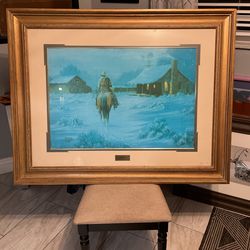 Kenneth Wyatt Nearing Home Print