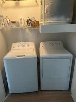 GE Washer & Dryer Set – Top Load Electric