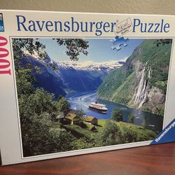Ravensburger photo cruise ship Holland 1000 piece Jigsaw Puzzle complete
