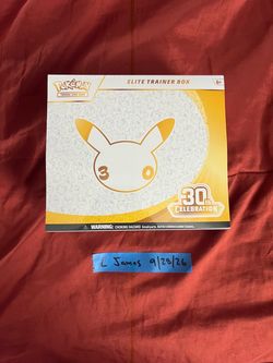 Pokémon TCG 30th Celebration Elite Trainer Box